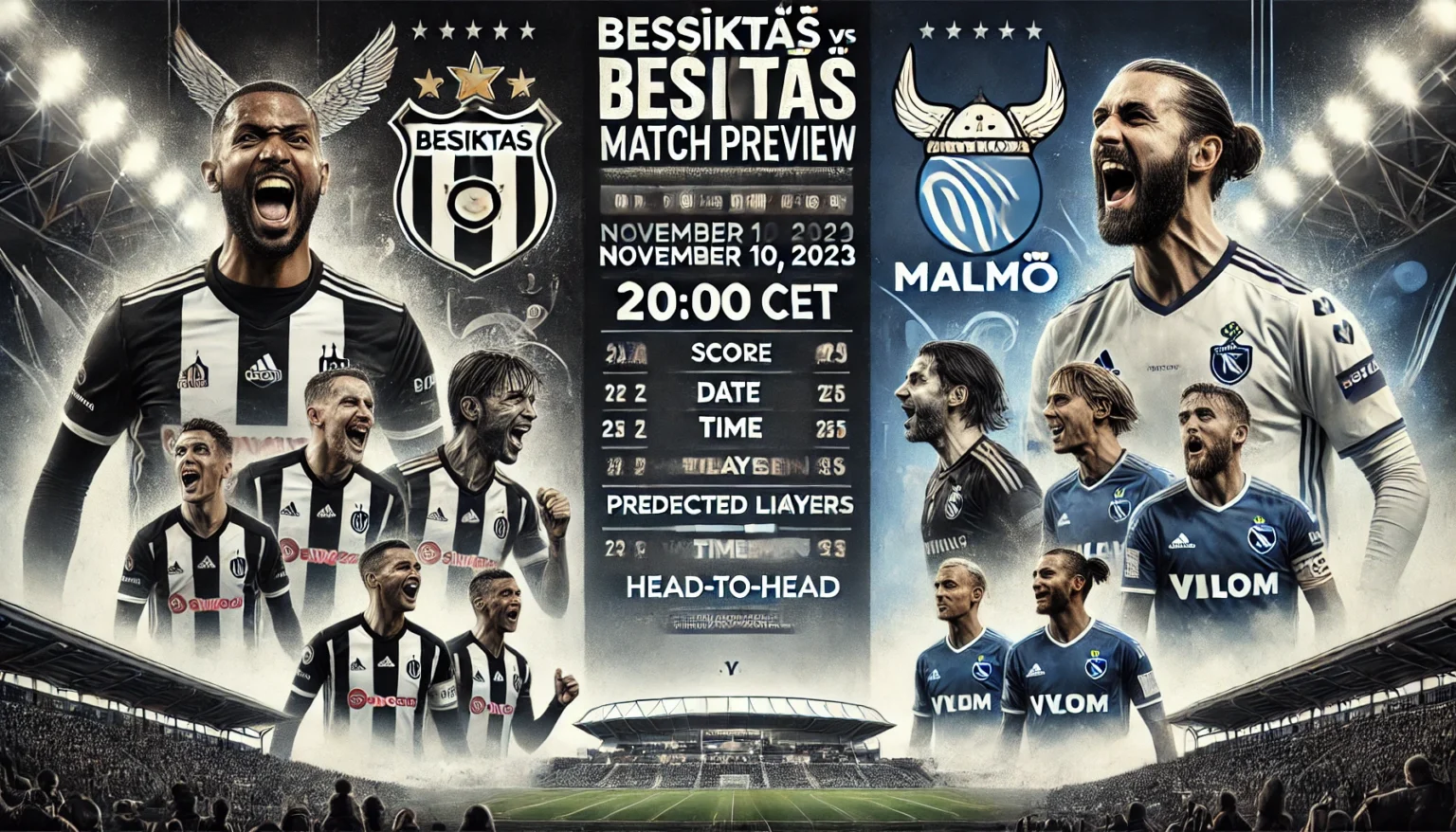 Beşiktaş vs Malmö Prediction, Lineup, Timeline, and Live Streaming Channels