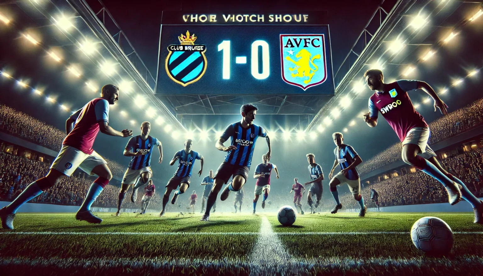 Club Brugge vs aston villa 1-0 victory Highlight And Preview Match