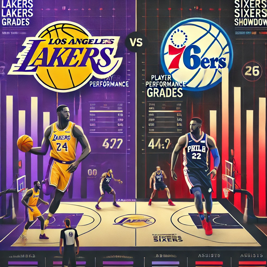 Player Performance Grades Lakers vs. Sixers Showdown how dominate