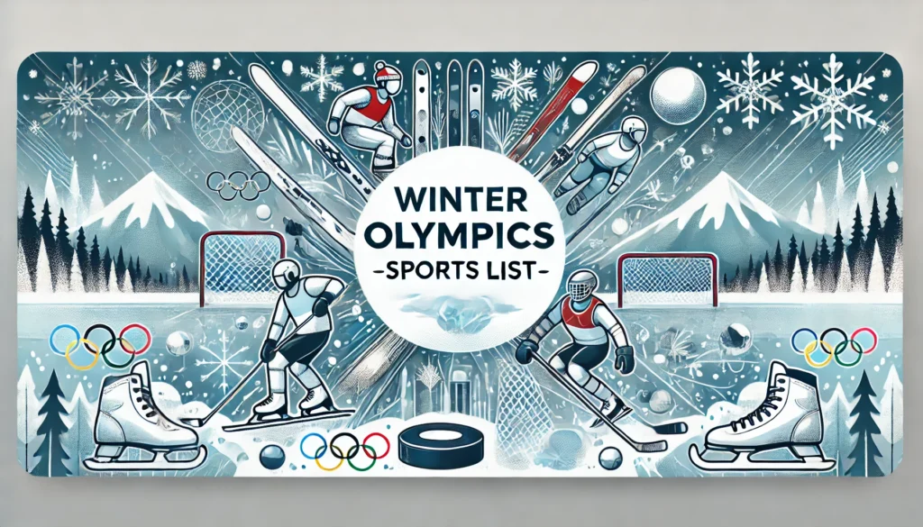 Winter Olympics Sports List