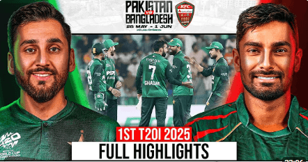 Pakistan vs Bangladesh – Match Scorecard and Highlights